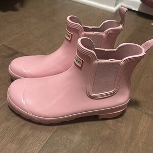 Hunter Blush Waterproof Boots